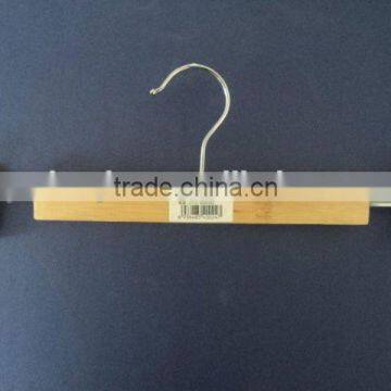 Environmental and thick bamboo hangers for clothes