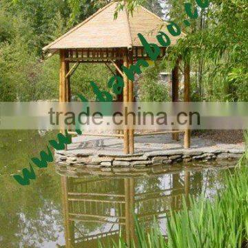 bamboo gazebo for Garden