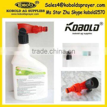 Customize plastic /1000ml/500ml bottle hose sprayer