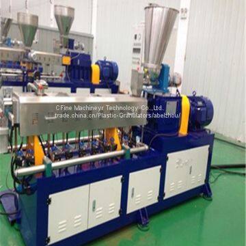 Plastic extruder pellet granulating machine