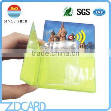 waterproof rfid blocking holder sleeve for rfid card