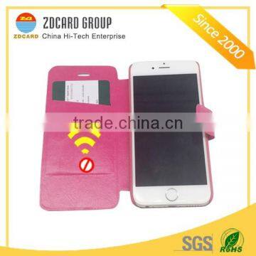 rfid blocking phone case credit card security protect card holder