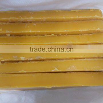 China pure nature refined yellow bee wax block making candle