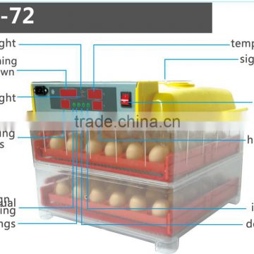 288 egg quail incubator