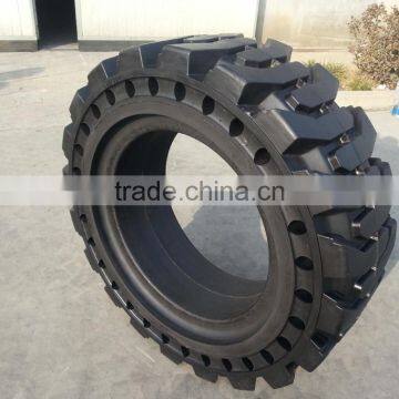 Cheap Rice and Cane Agricultur Tractor Solid Tyre 10-16.5 photo-3