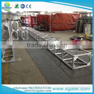 2017 cheap price 400 x 600mm bolt truss , square truss for car show booth