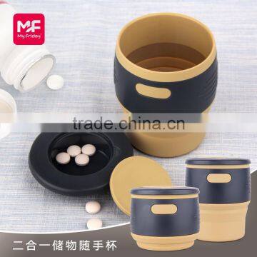 Collapsible Silicone Coffee Mugs for Outdoor Camping and Hiking photo-6