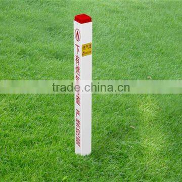 Hot selling fiberglass driveway markers,warning sign pile,highway mileage pile from China