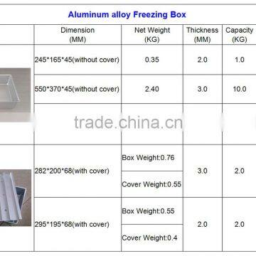 Aluminum Shrimp Freezing Tool Box photo-5