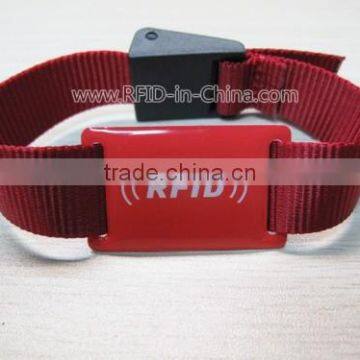 Reusable Fabric RFID Microchip Wristbands