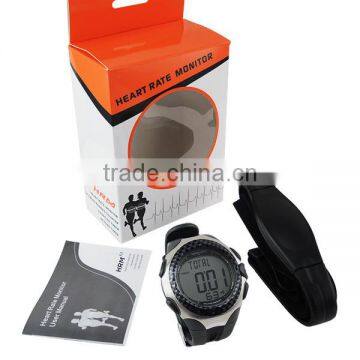 Water Resistant 30M Wireless Heart Rate Monitor Fitness Watch Chest Strap Sensor Belt Sport 30~240bpm Calorie Counter Count photo-2