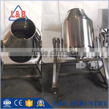 Customized stainless steel rotating drum mixer