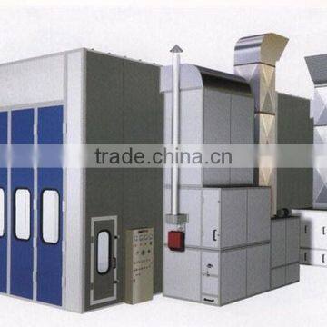 Infrared Bus Painting Room Large-scale Electrical Spray Booth For Sale 14m Length