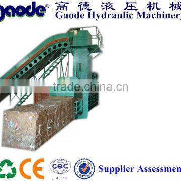 Automatic Hydraulic Driven Type used clothes baler