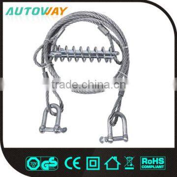 4MM Steel Wire Tow Rope With Hook