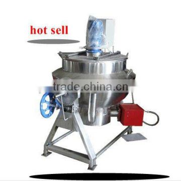 300L tilting jacket kettle with agitator