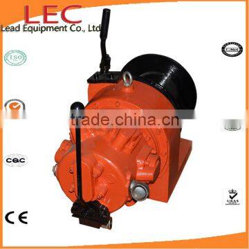 1 Ton High Quality Portable Hand Brake Air Pneumatic Winches Used for Mine or Construction photo-2