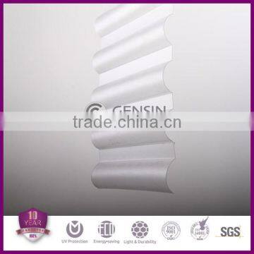 0.8mm Thickness Frosted Polycarbonate Corrugated Roofing Panel Polycarbonate Wave Sheet PC Skylight Sheet UV Coating 1032mm photo-4