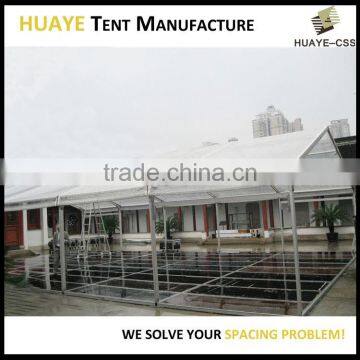 Clear PVC tent template