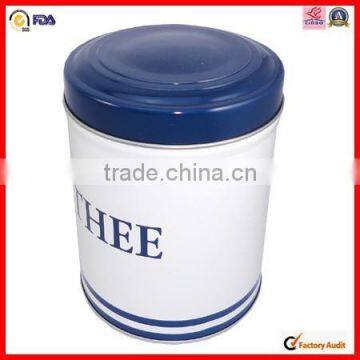 Tea Tin Metal Decorative Round Tin Boxes With Lids photo-4