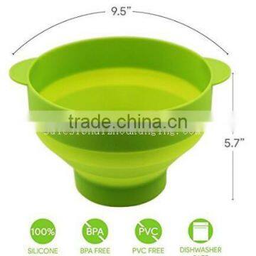 Silicone Collapsibel Popcorn Popper ,Silicone Popcorn Popper,silicone Popcorn Maker photo-4