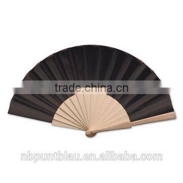 Plastic Wooden Cheap Promotional Foldable Hand Fan photo-3