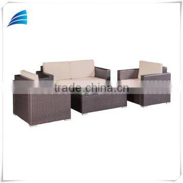 Outdoor 4 pc Furniture Wicker Patio Set