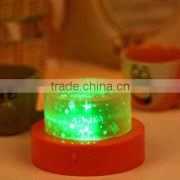 Supply creative fashion Birthday cake romantic Star Projector Night light