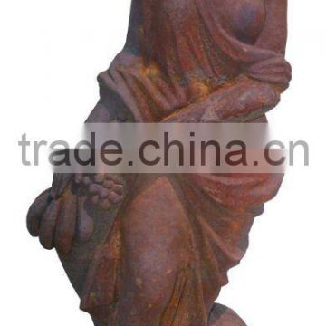 China Manufacturer cast iron nude woman statue