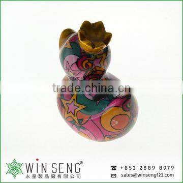 Dolomite Full Decal Duck Shaped Piggy Bank photo-3