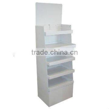 CB7203 floor stand paper rack with 5 trays