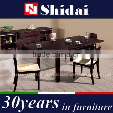 Wenge finished 7PCS furniture dinning table set dining room A-3