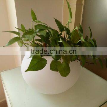 China Manufacturer PE Plastic Led Lighting Flower Pot photo-2