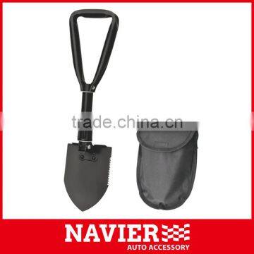 Camping mini portable foldable shovel with bag