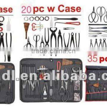 16pc and 20pcs and 35pcs bonsai tool set garden tool kits
