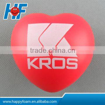 Red Heart Shape pu Anti Stress Squeeze Reliever Ball Toy photo-6