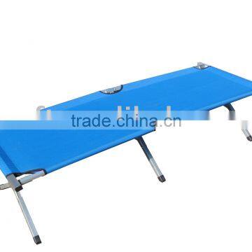 Folding beach aluminum bed