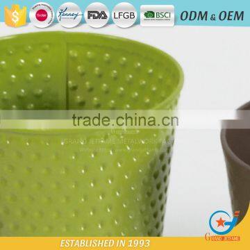 Wholesale Factory Price Metal Embossing Vegetable Plants in Pots Flower Plant Pot