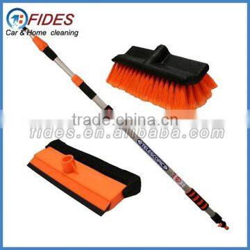 2 in 1 brush and window squeegee heavy duty wash cleaning brush