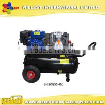 6.5hp Gasoline Piston Belt Compressor BHII30G65H80 photo-2