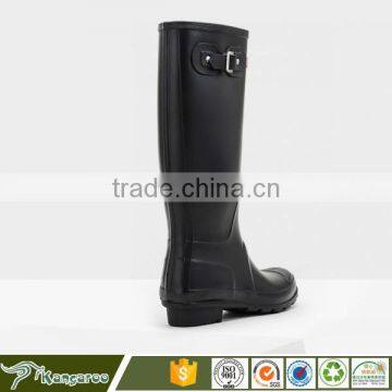 Manufacturer Winter Safety Men Rubber Rain Boots With Zipper Korea Custom Printing photo-2