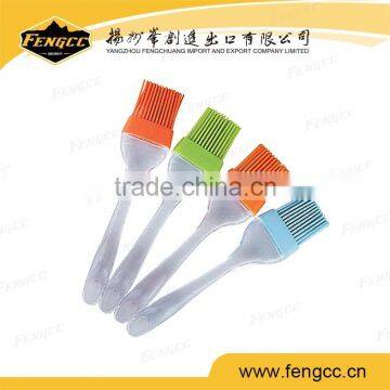 High quality long handle silicone cookie spatula / silicone brush for bread and cream