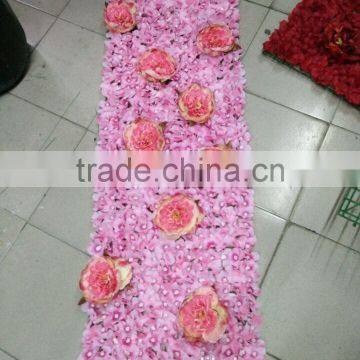 2016 Artificial Handmade Cloth Flower Wall in Weeding or Stage for Decoration photo-6