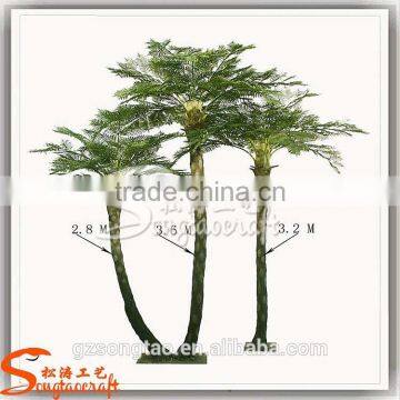 Outdoor Fiberglass Artificial Tree Decorative Artificial Palm Tree Wholesale photo-3