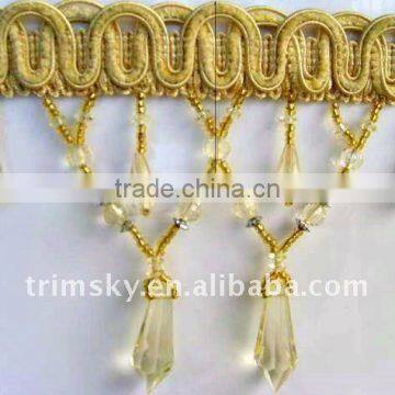 Acrylic Beaded Fringe