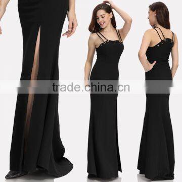 2017 Guangzhou Factory Women Clothing Sequin Prom Dress Model photo-2