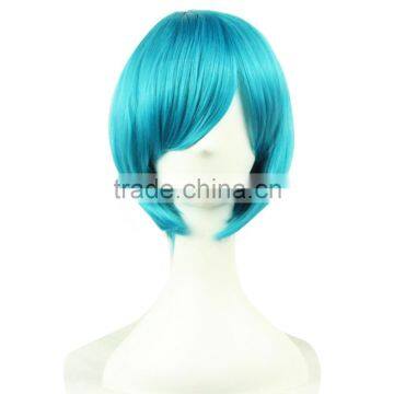 Fashion Colorful Human Hair Wig Short Lace Wigs Human Wholesale photo-6