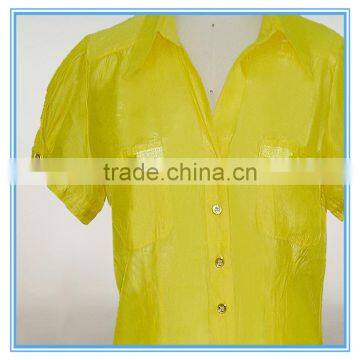 Ladies Rayon Fashion Front Open Blouse photo-2