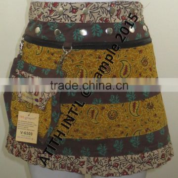 Cotton Reversible Skirt