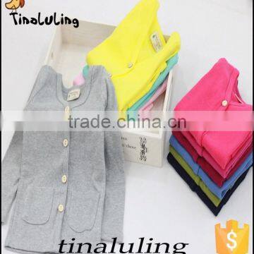 children's sweater bulk cardigans wholesale cotton baby clothing